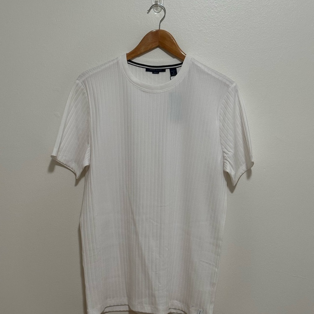 Perry Ellis White Men's Shirt